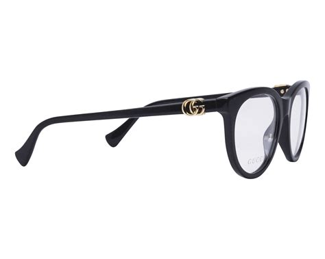 gucci gg 10740|Gucci GG1074O 004 Eyeglasses in Shiny Black.